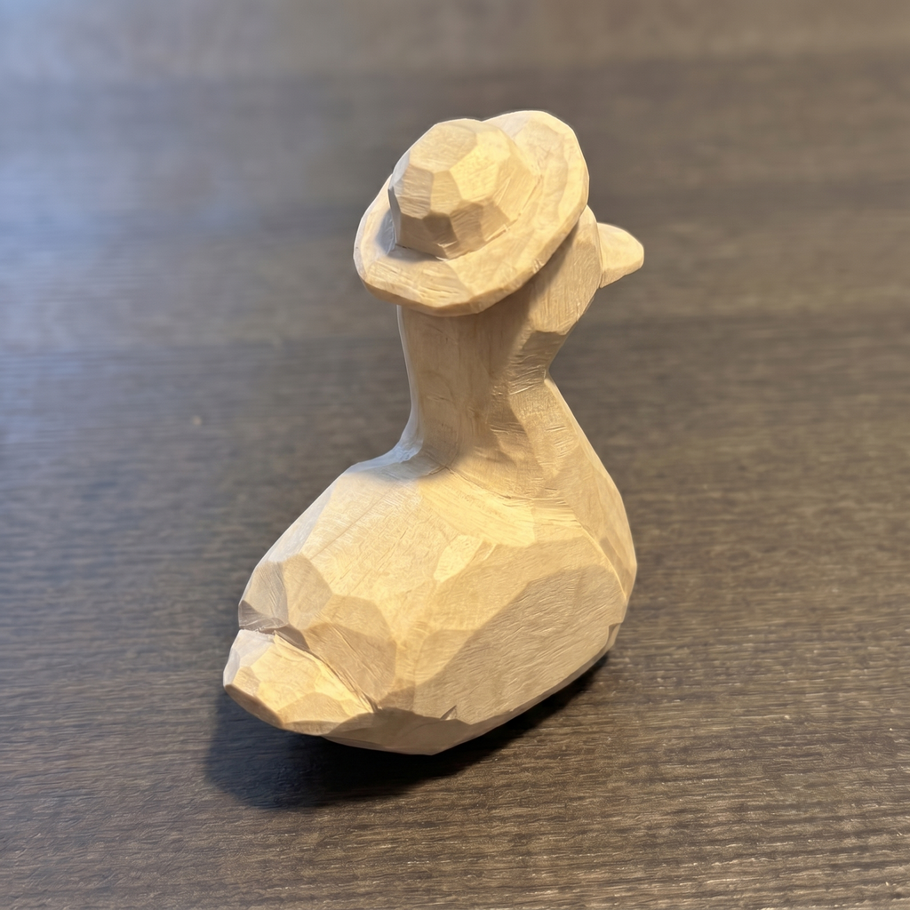Paint Your Own Duck Statue | DIY Duckling with Hat Figurine Painting Kit