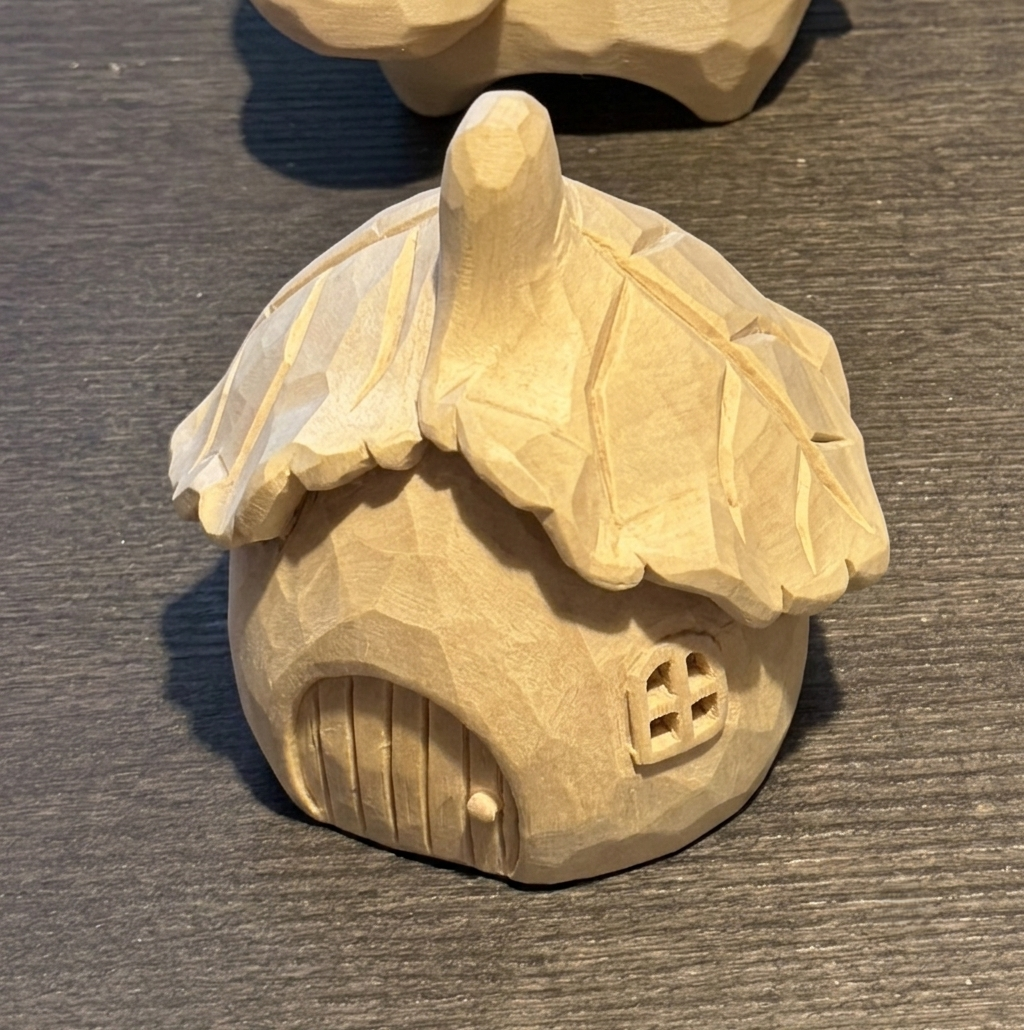 DIY Fairy House Painting Kit | Custom Handpainted Gnome Home Desk Decor