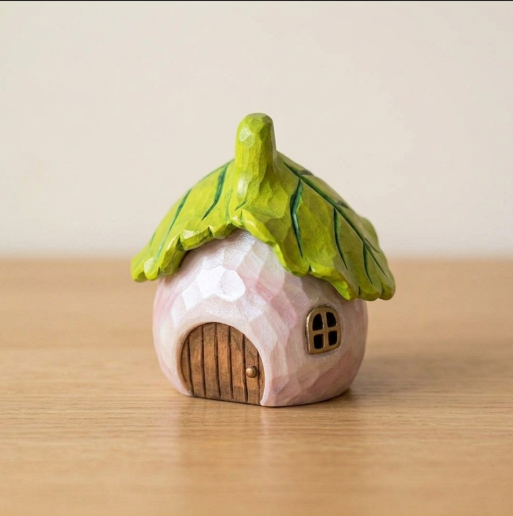 DIY Fairy House Painting Kit | Custom Handpainted Gnome Home Desk Decor
