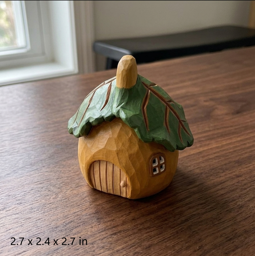 DIY Fairy House Painting Kit | Custom Handpainted Gnome Home Desk Decor