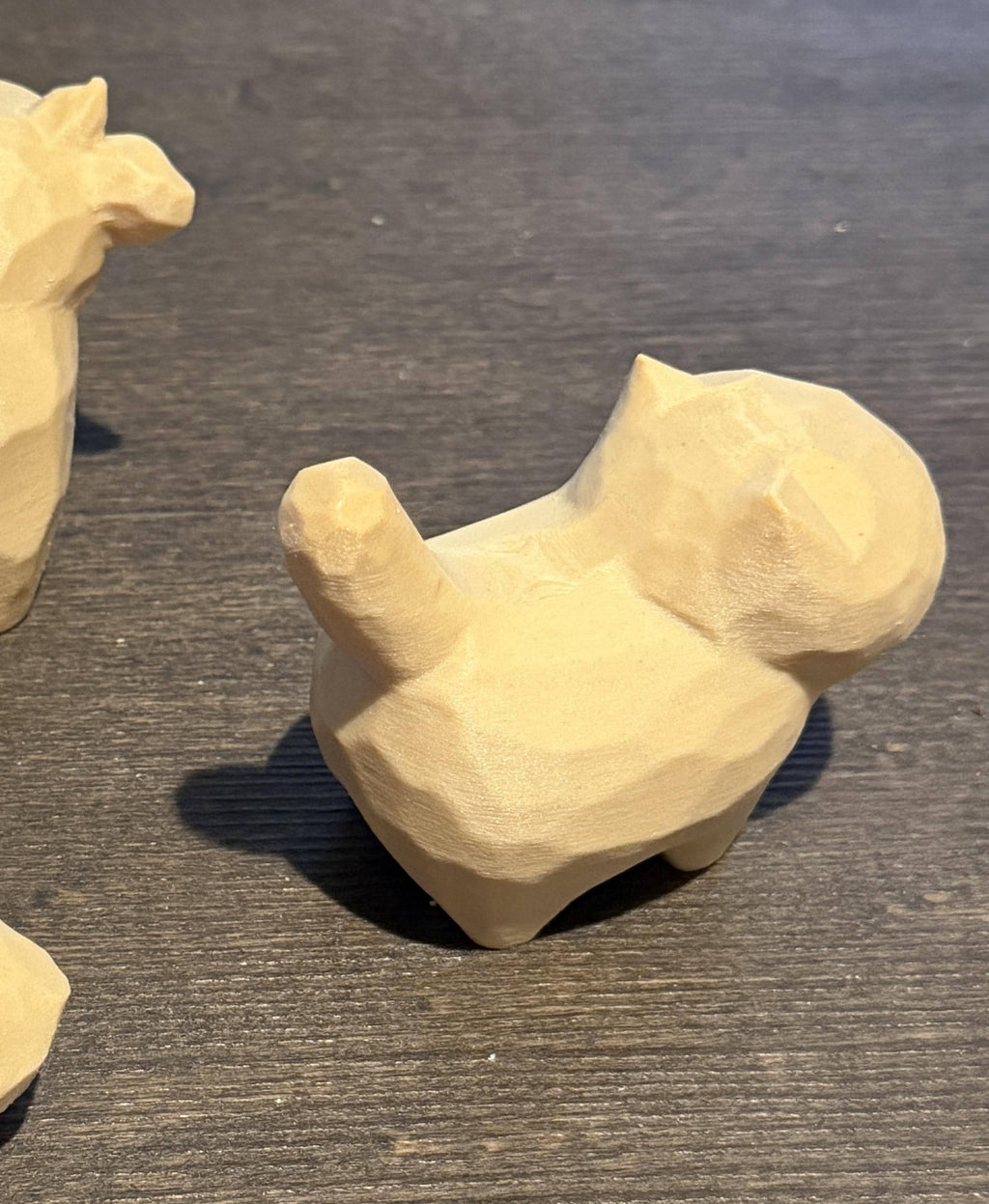 DIY Cat Painting Kit, Wood PLA Cat Figurine Craft Kit, Paint Your Own Cat, Cat Craft Activity for Kids and Adults, Creative Gift Set