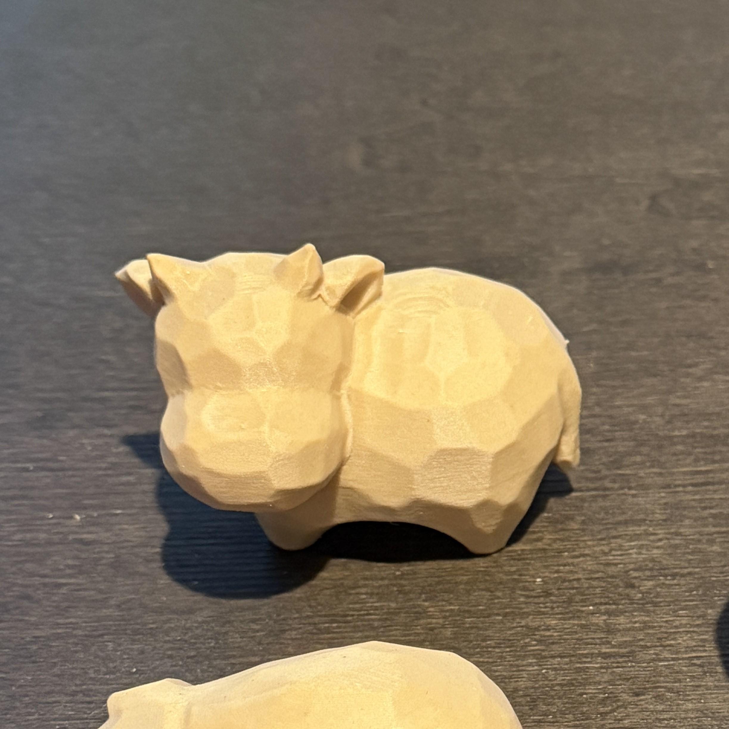 Paint Your Own Cow Kit, DIY Cow Painting Kit, Wood PLA Cow Figurine, Farm Animal Craft Kit