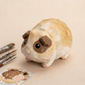 Paint Your Own Hamster Kit, Cute Pocket Pet Craft, DIY Wood PLA Hamster Figurine, Creative Gift for Animal Lovers