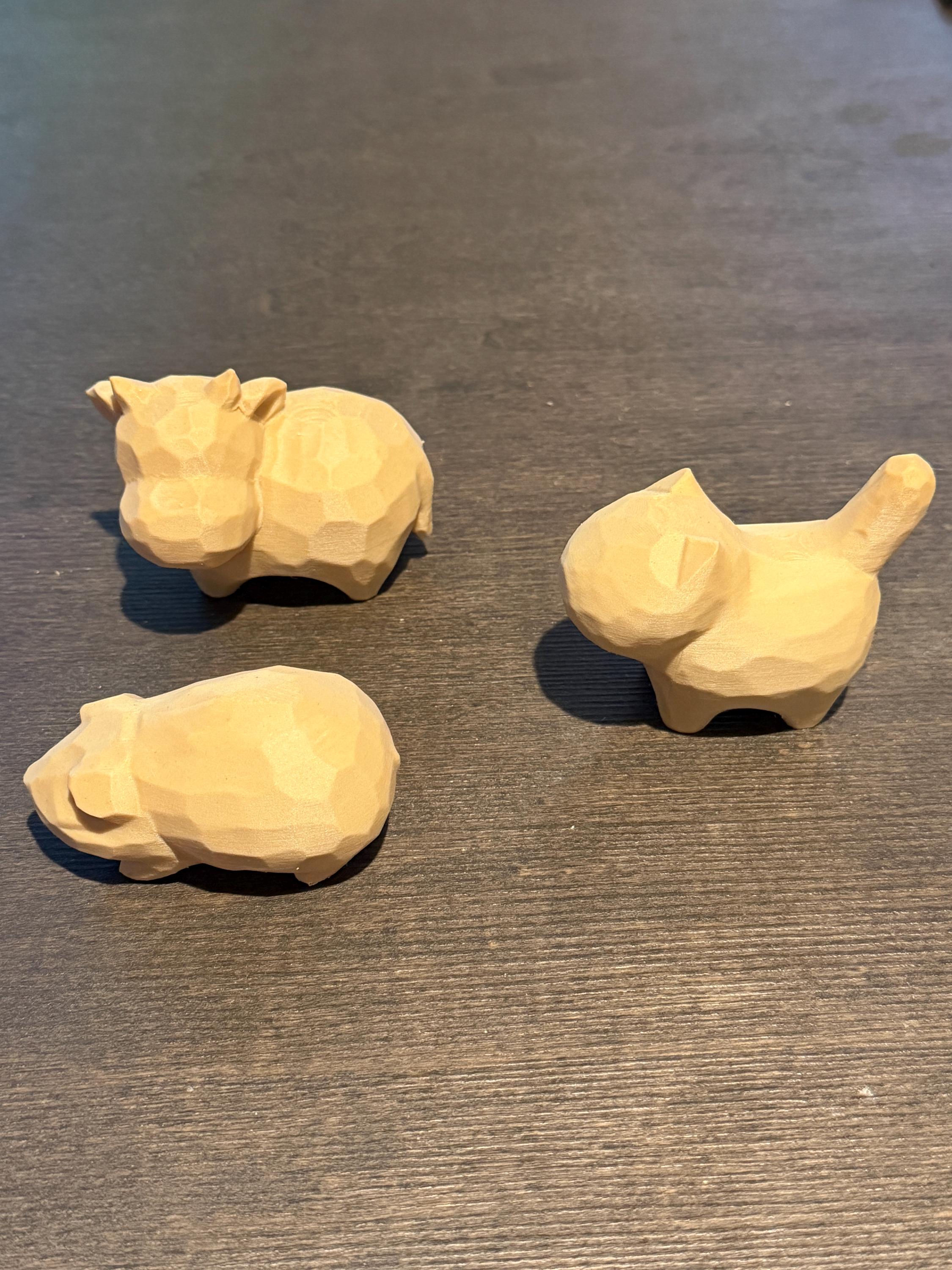 DIY French Bulldog Painting Kit | Wood PLA 3D Printed Frenchie Statue | Paint Your Own Dog Figurine