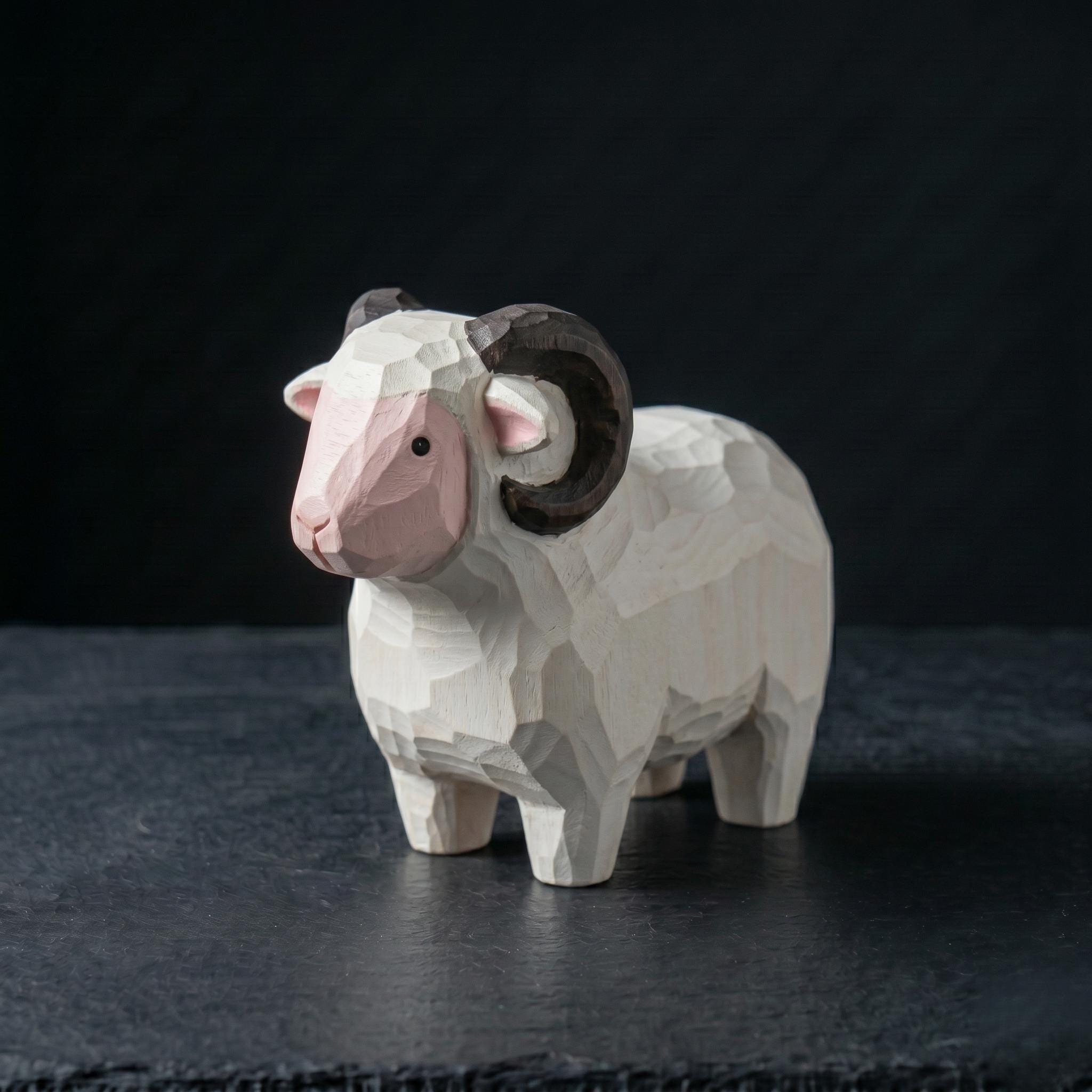 DIY Ram Figurine to Paint | Sheep Craft Kit | Farm Animal Painting Kit