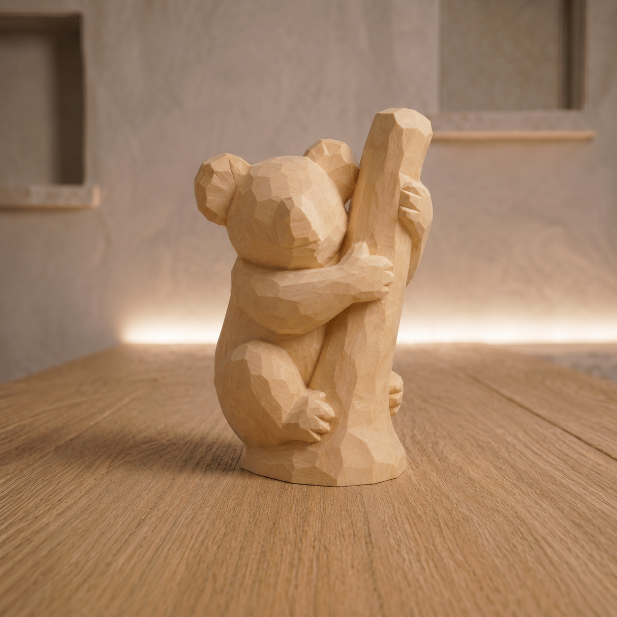 DIY Cute Koala Paint Kit | Wood PLA Koala Figurine to Paint | Animal Craft Kit | Paint Your Own Koala