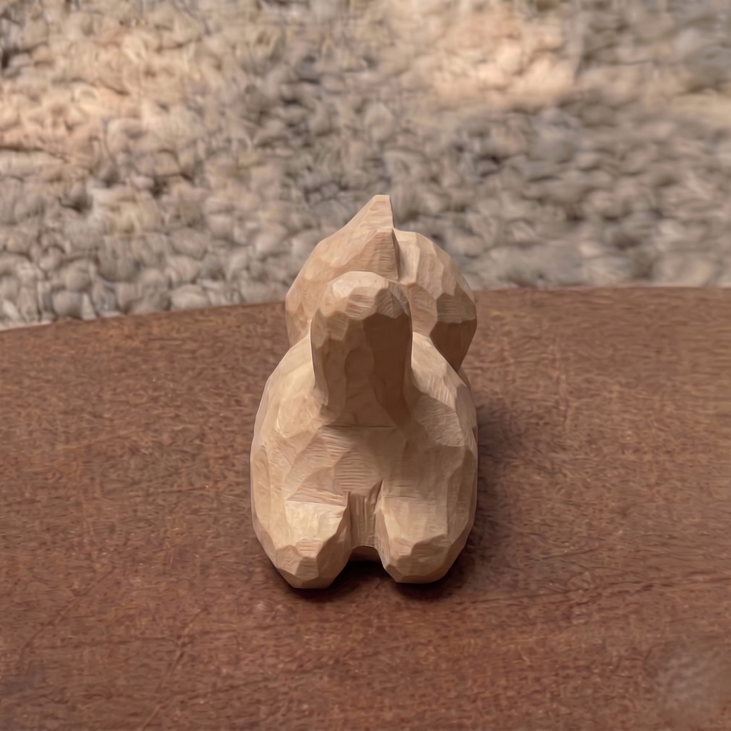 DIY Lazy Cat Figurine Painting Kit - Unpainted Wood PLA Lying Kitty Craft Set for Adults & Kids