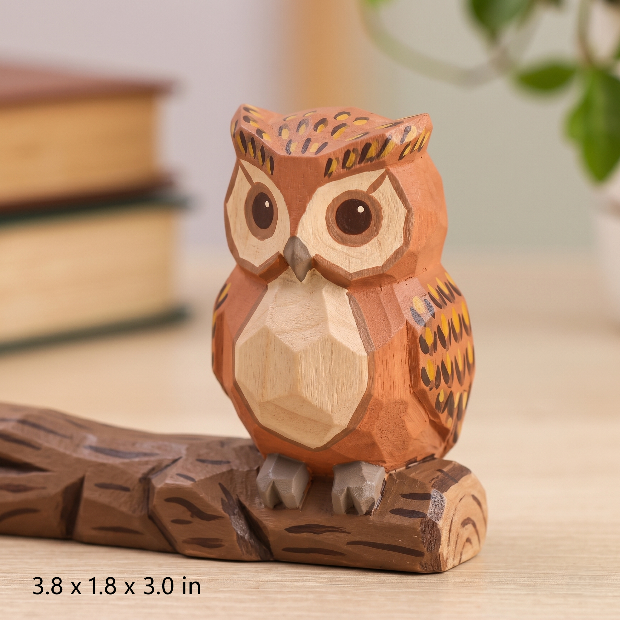 Paint Your Own Owl Figurine | DIY Wood PLA Bird Kit