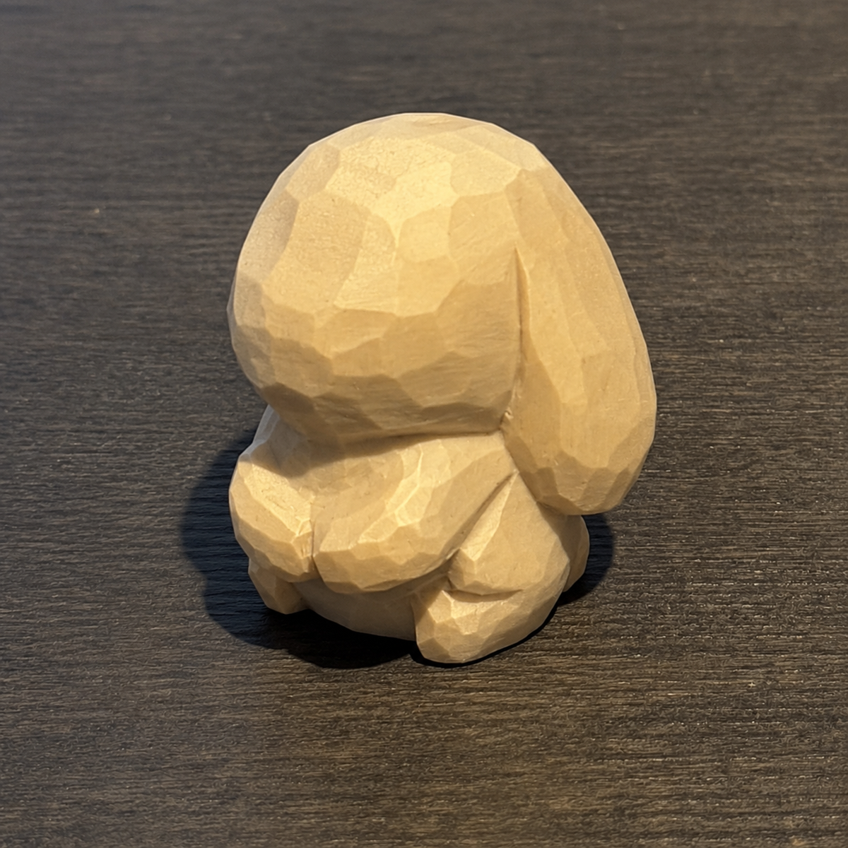 DIY Lop Ear Rabbit Figurine Painting Kit - Unpainted Wood PLA Bunny Craft Set |  Paint Your Own Floppy Ear Rabbit Figurine