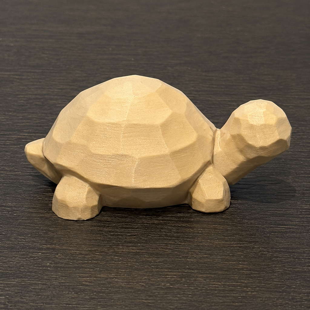 DIY Turtle Painting Kit | Paint Your Own Wood PLA Figurine | Cute Desk Decor