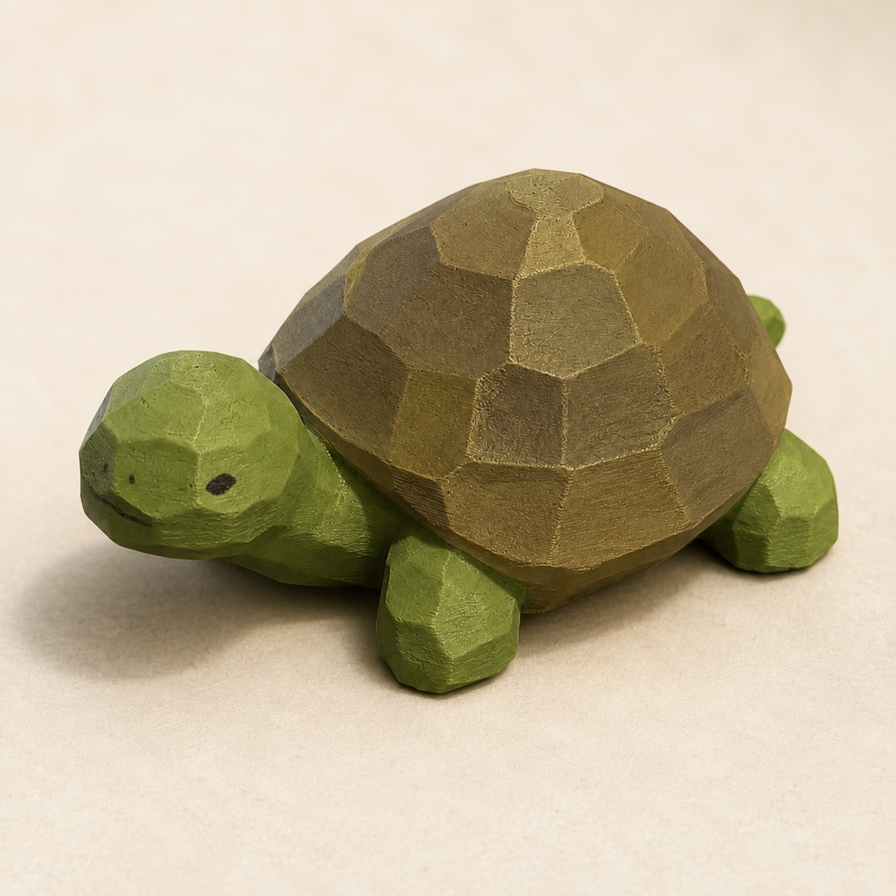 DIY Turtle Painting Kit | Paint Your Own Wood PLA Figurine | Cute Desk Decor
