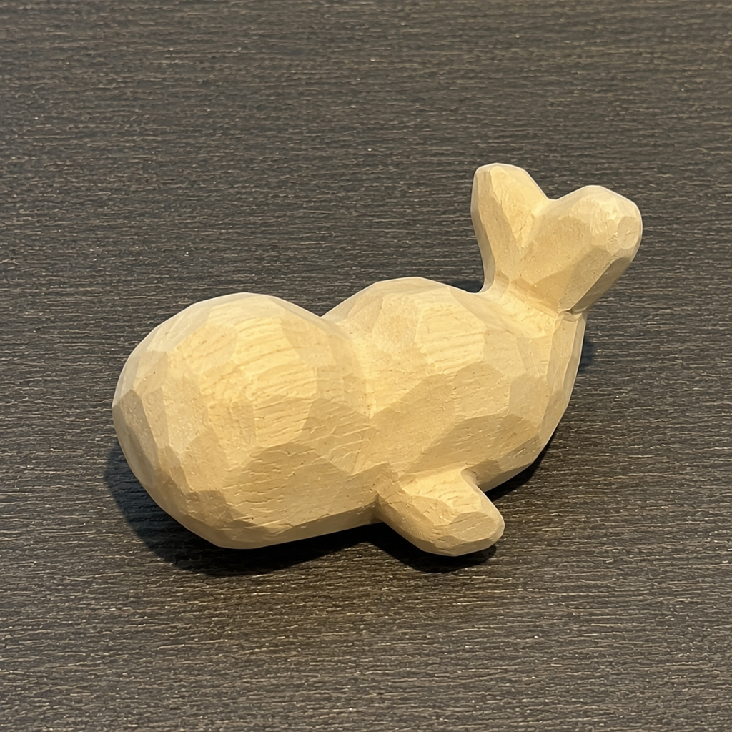 Paint Your Own Whale Figurine | DIY Wood PLA Beluga Kit | Ocean Desk Decor